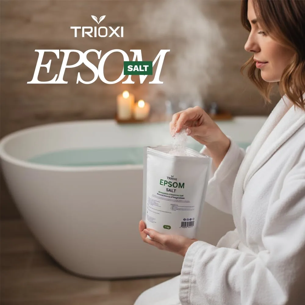 Trioxi Epsom Salt - Bath Soak & Foot Soak - 750g - Image 3