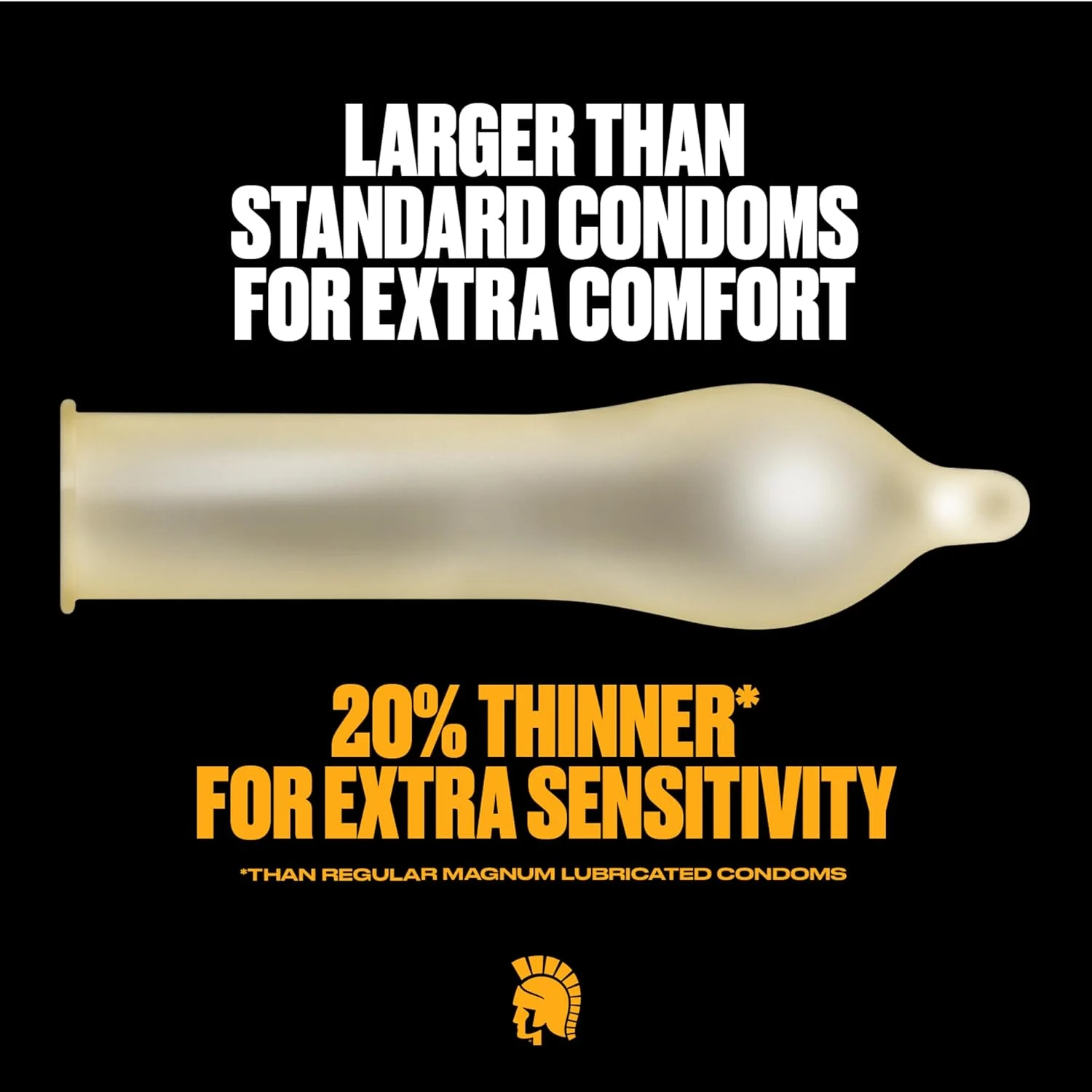 Trojan Magnum BareSkin Large Condoms - 10 Count - Image 2