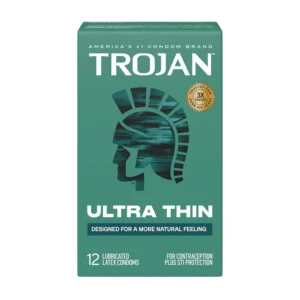 Trojan Ultra Thin Condoms - 12 Count
