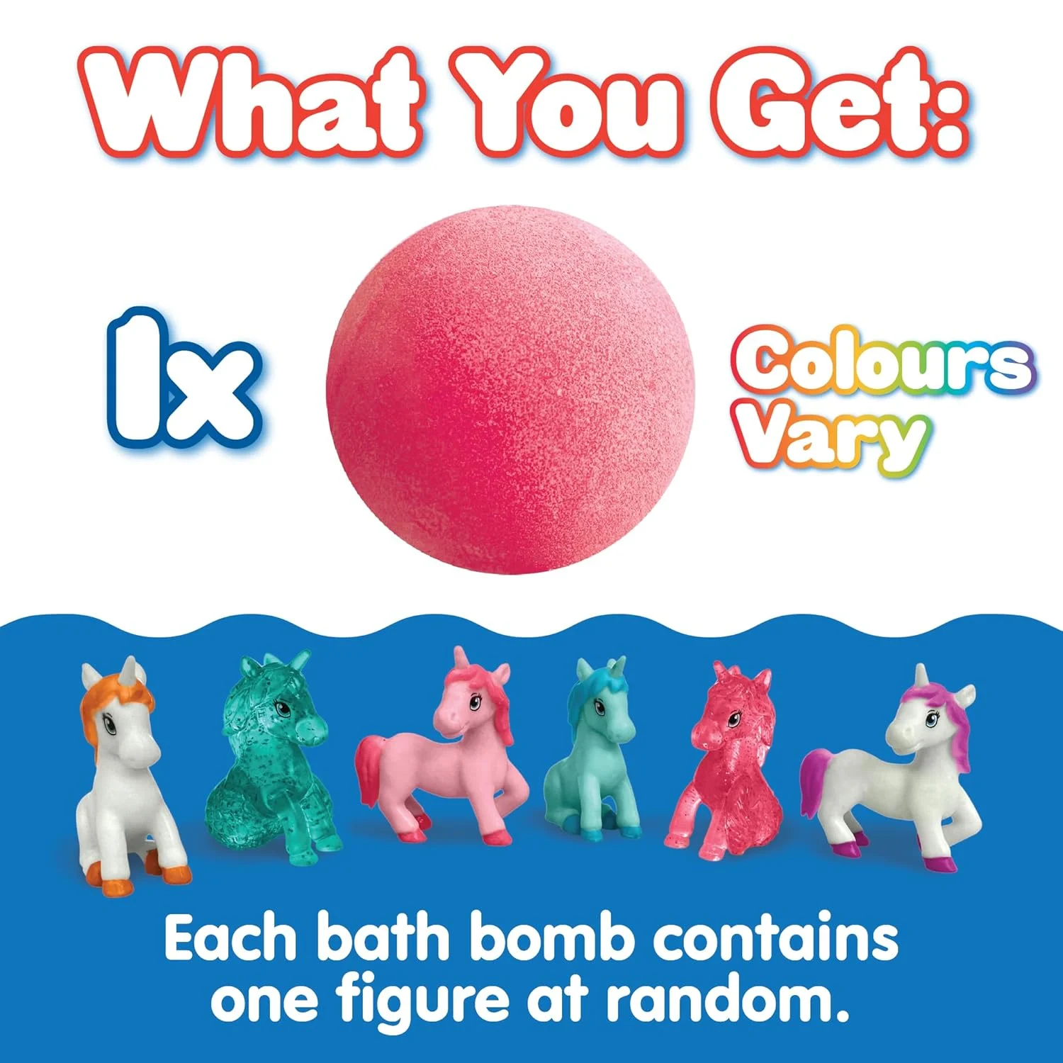 Unicorn Surprise Bath Bomb - Large Toy Inside! - Image 3