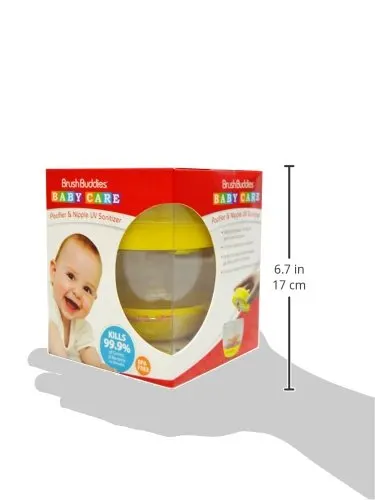 UV Pacifier Sanitizer - Kills 99.9% Germs, Portable - Image 3