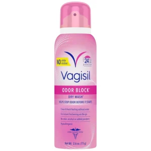 Vagisil Odor Block Dry Wash Spray - Feminine Hygiene