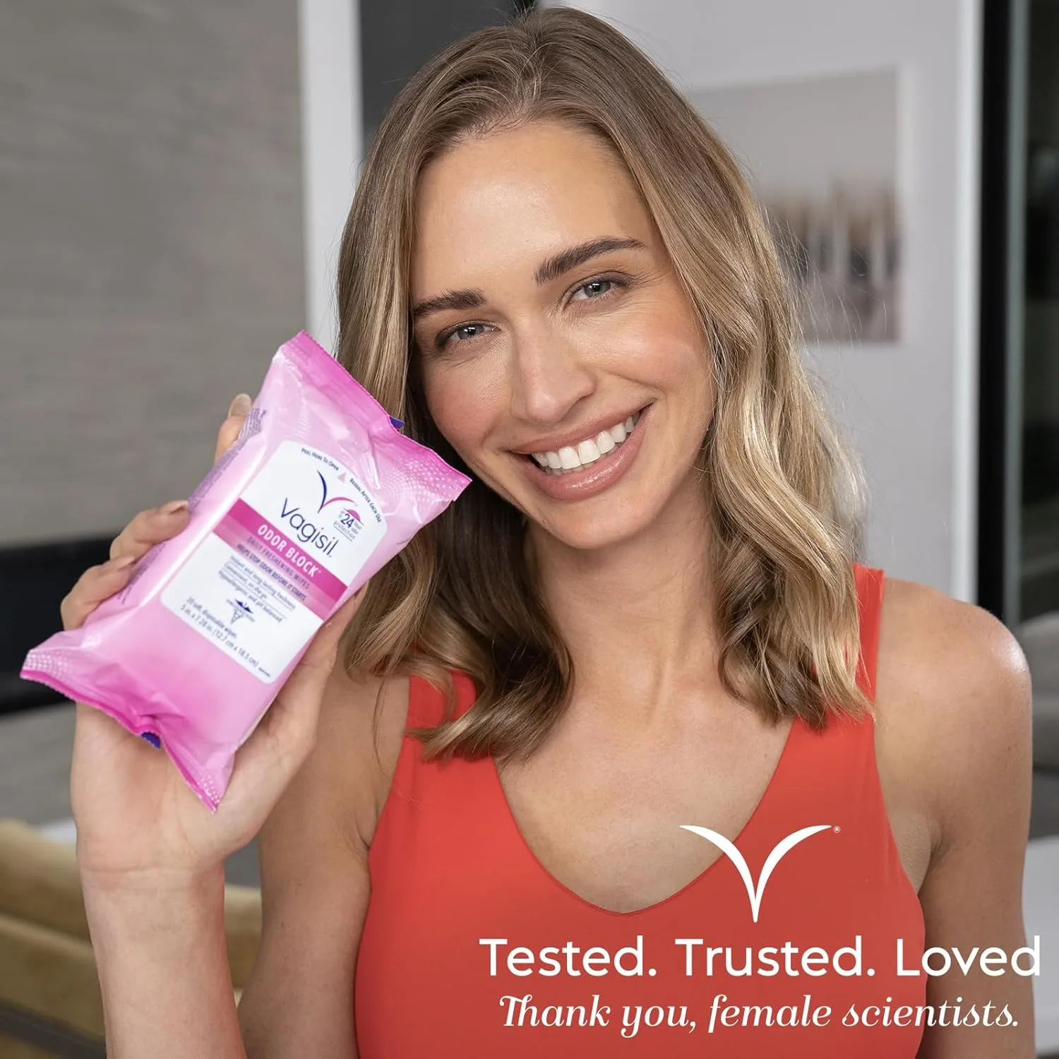 Vagisil Odor Block Wipes - Daily Feminine Freshness - Image 6