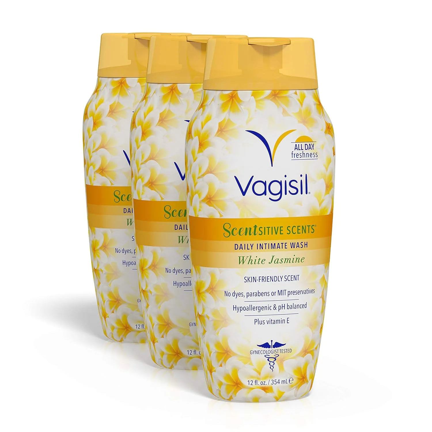 Vagisil White Jasmine Feminine Wash - Fresh & Gentle - Image 5