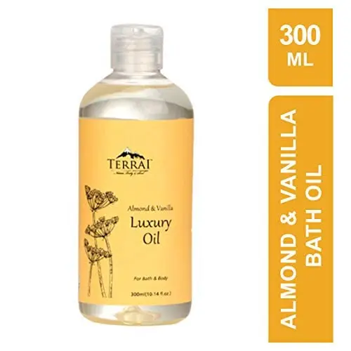 TERRAI Vanilla Almond Massage Oil - 300ml - Image 2