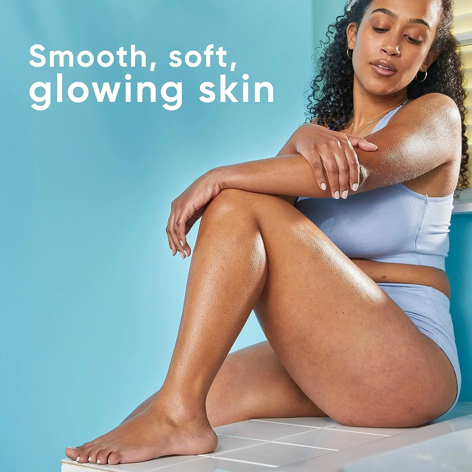 Gillette Venus post-shave oil infused moisturizer soothes skin and provides lasting hydration after shaving, leaving a radiant glow.