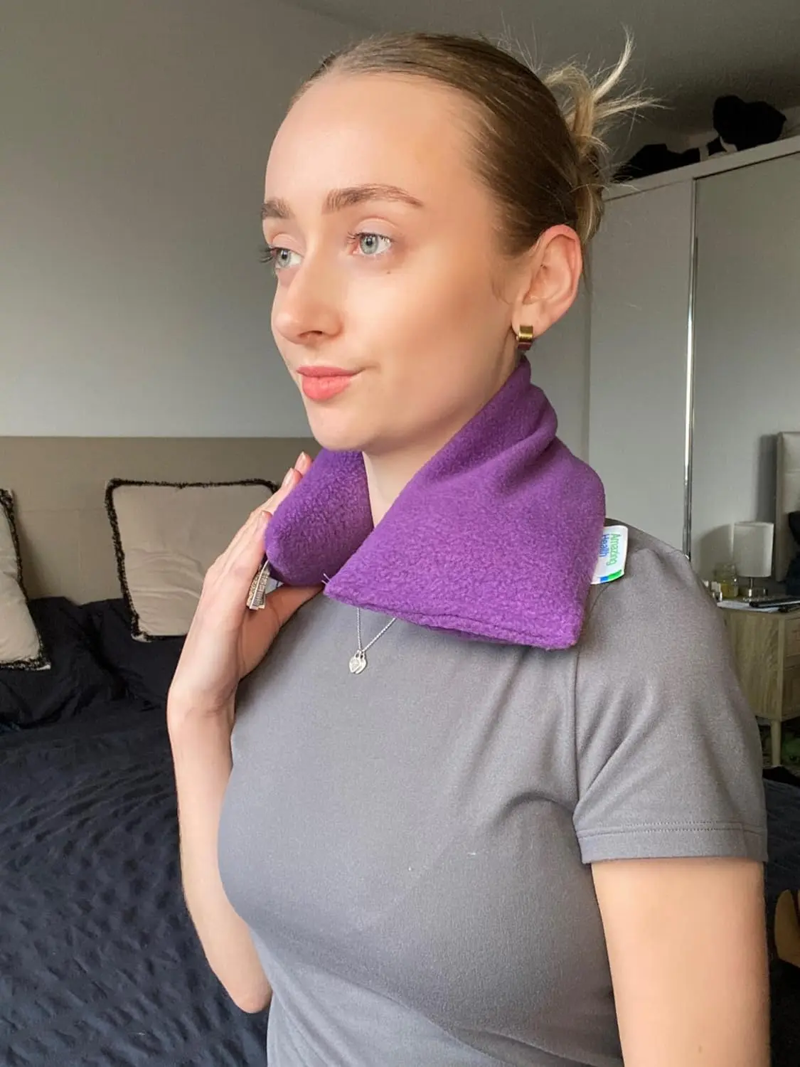 Violet Wheat Bag Lavender - UK Made Pain Relief - Image 3