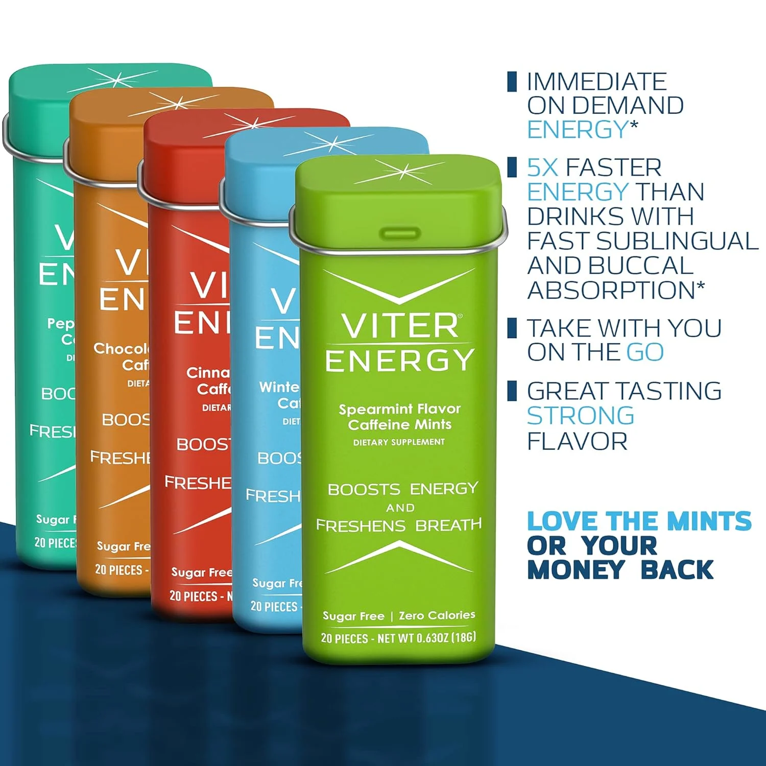 Viter Energy Mints - Caffeine & B Vitamins - Sugar Free - Image 5