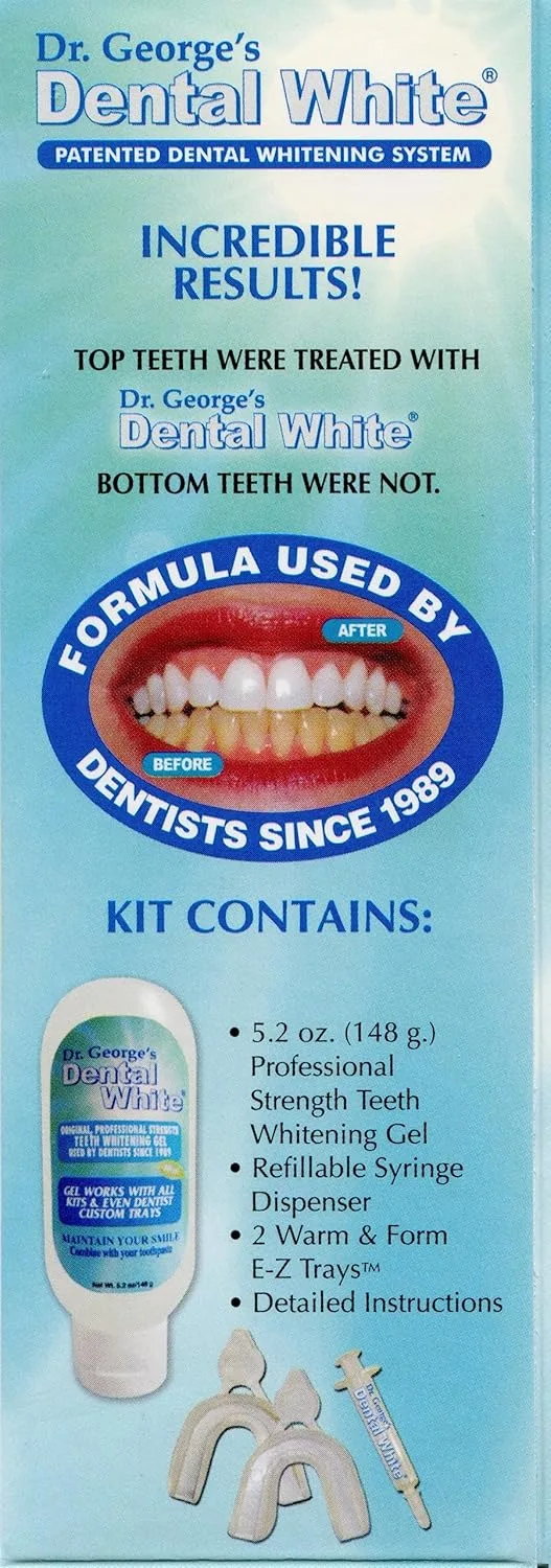 Dr. George's Whitening Kit - Full Arch, Custom Trays - Image 4