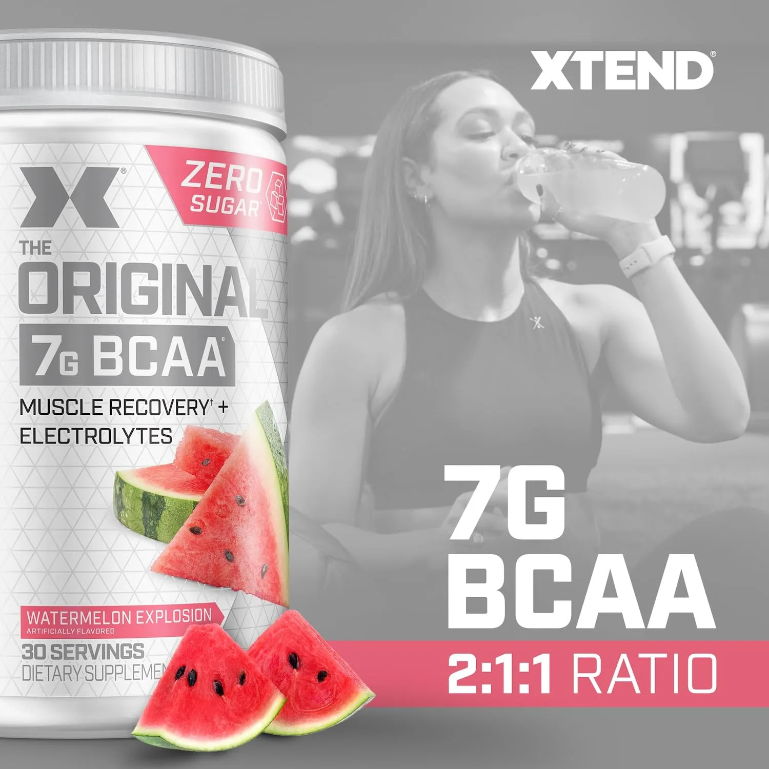 XTEND BCAA Watermelon - Post Workout Recovery Drink - Image 3