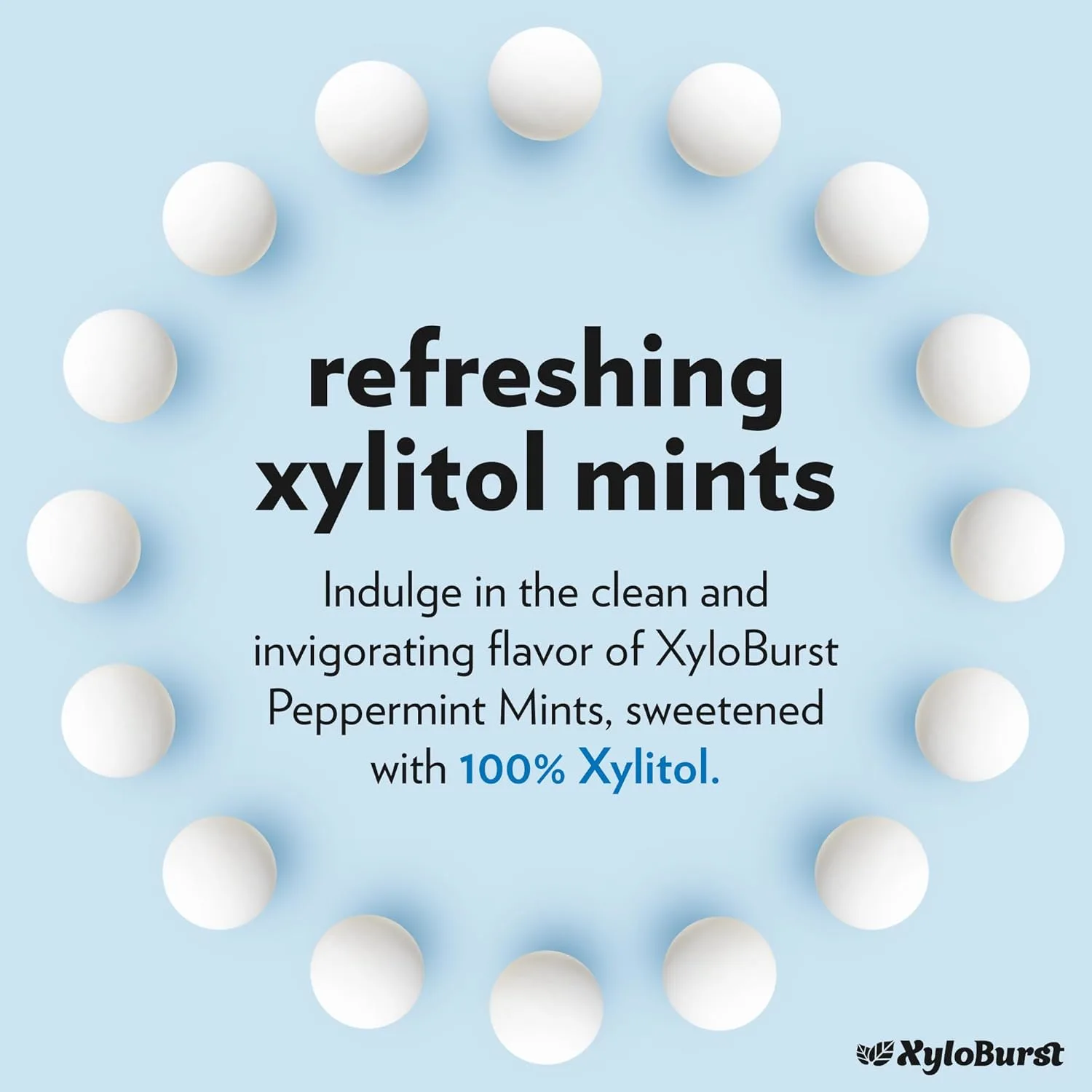 Xylitol Mints - Sugar Free Peppermint Breath Mints - Image 4