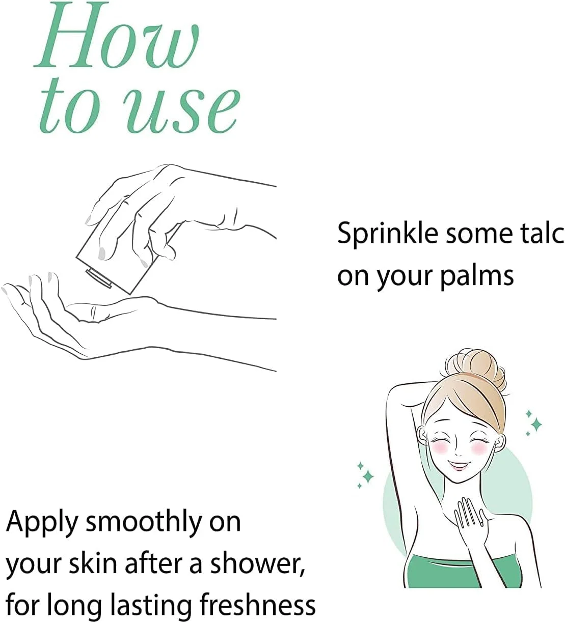 Yardley London Jasmine Talc 100g | Perfumed Body Powder - Image 6