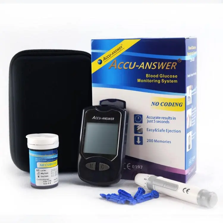 The accu-ANSWER Monitor Kit is delivered quickly and includes all the accessories shown in the picture.