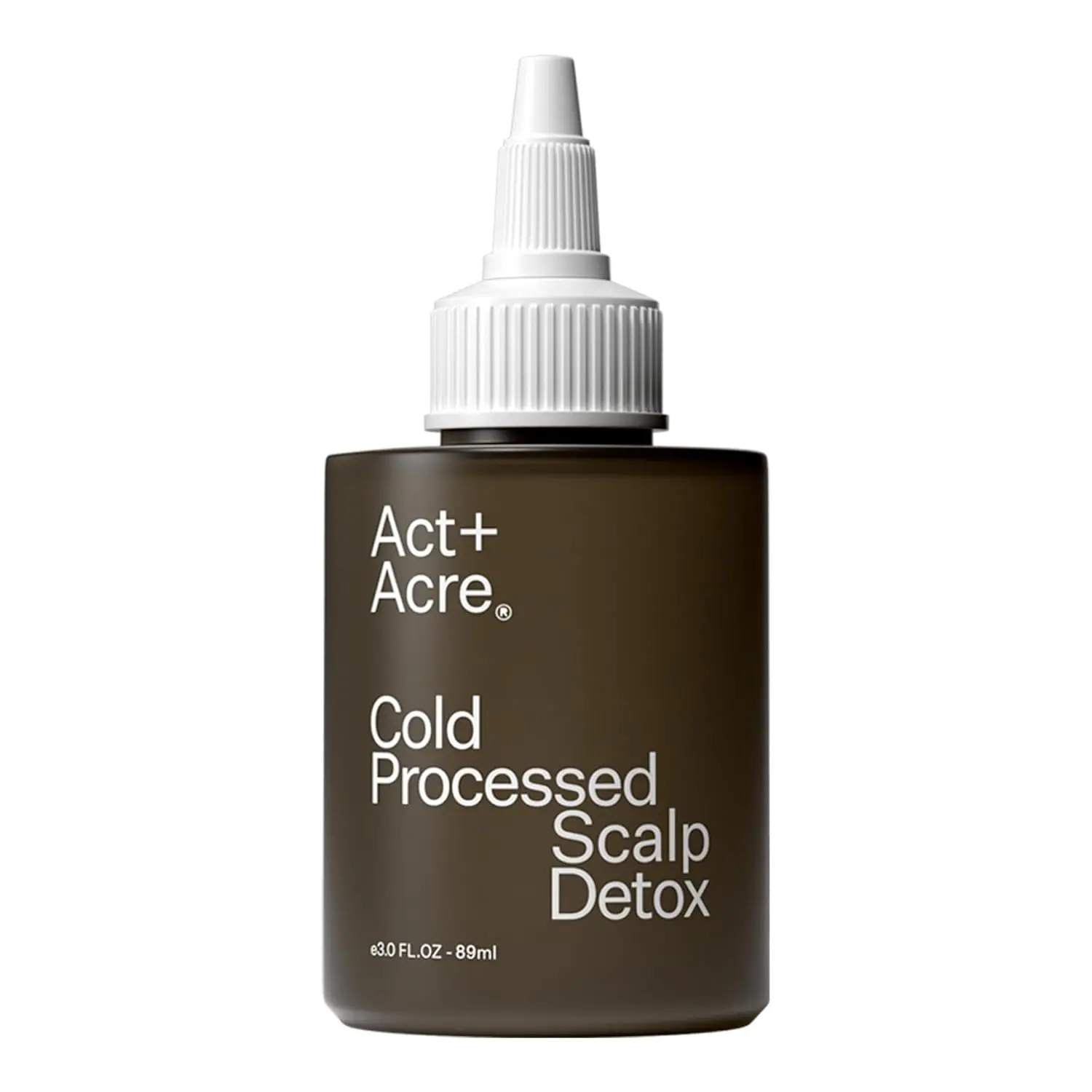 ACT+ACRE scalp detox for removing buildup and nourishing hair follicles.