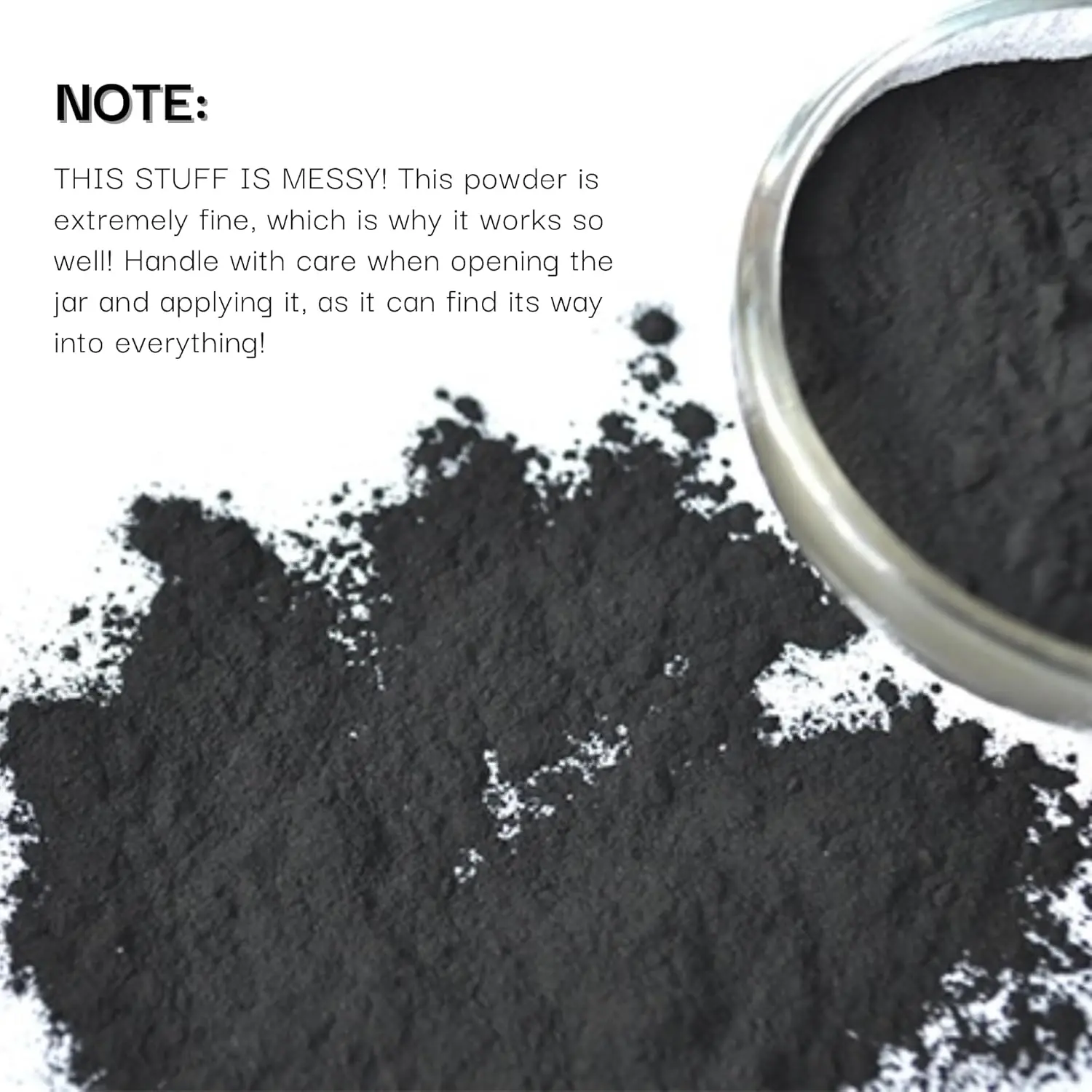 Schizandu Organics activated hardwood charcoal powder for teeth whitening, skin health, body detoxification, and overall wellness.