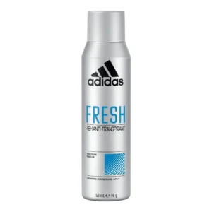 A can of Adidas Fresh deodorant spray provides 48-hour anti-perspirant protection.