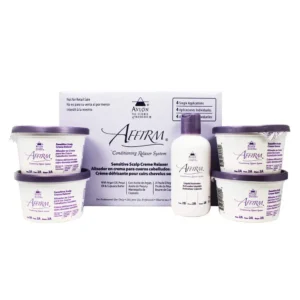 This is the Affirm Relaxer Kit with 4 applications for a mild to normal strength custom mix.