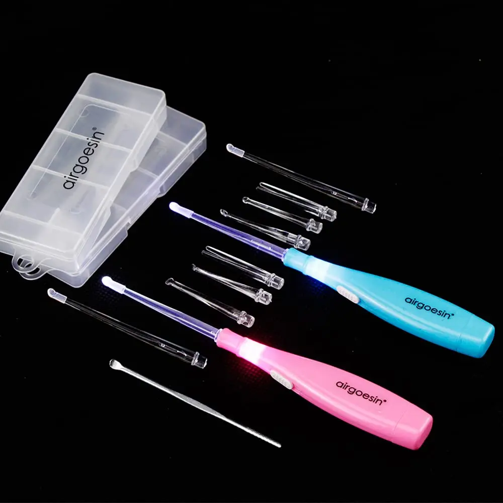 The Airgoesin lighted tonsil stone remover kit with longer tip, eight silicone tips, tonsillolith pick, batteries, and carrying case helps you easily remove tonsil stones.