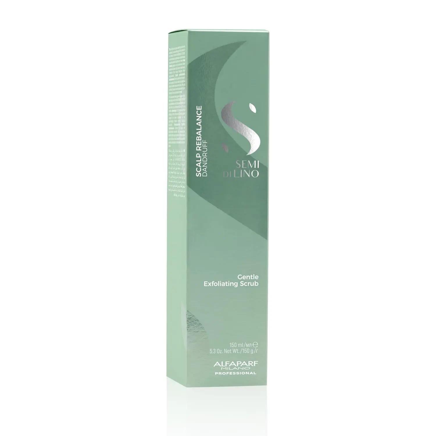 Alfaparf Milano exfoliating scalp scrub with micro granules provides deep cleansing and wellbeing.