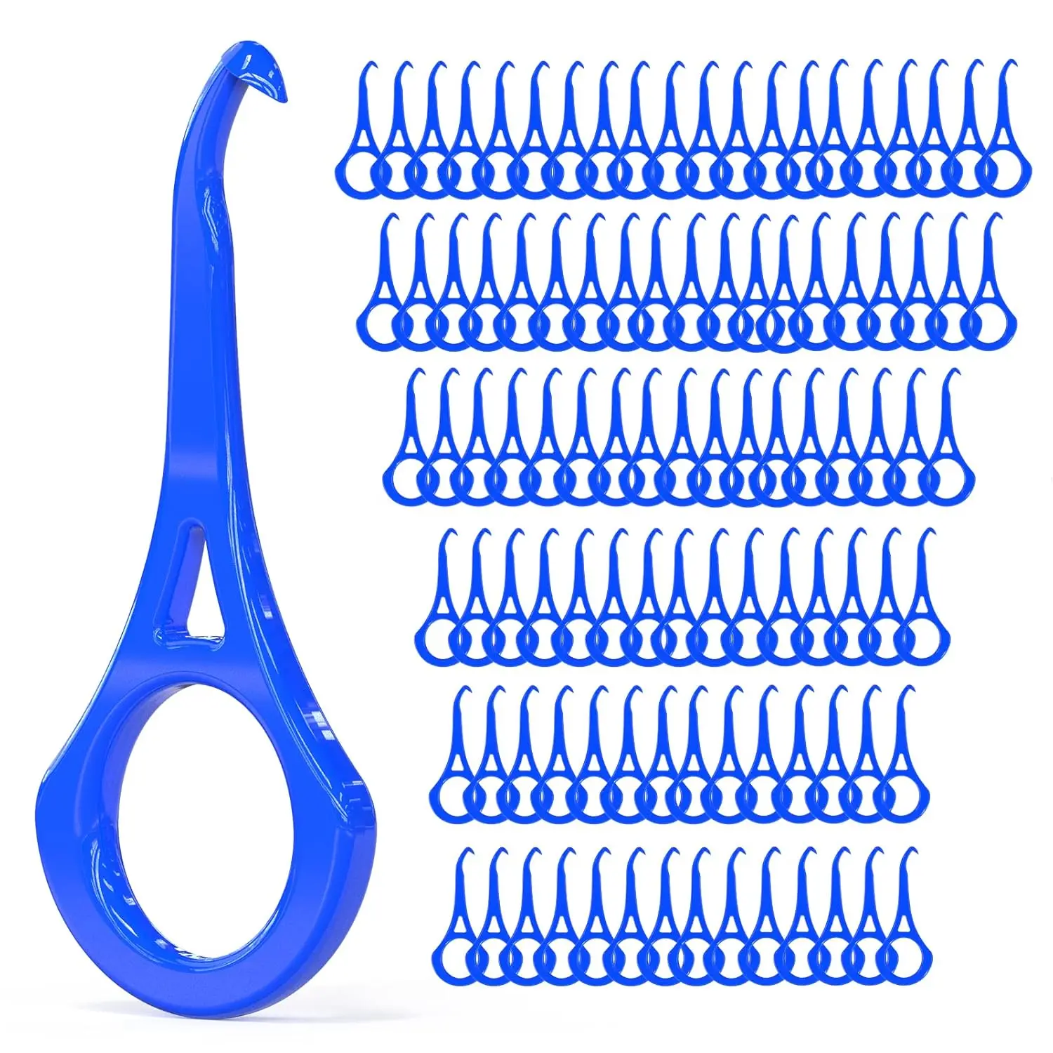 ARGOMAX aligner removal tool in blue, designed for easy and hygienic removal of invisible braces, retainers, and other orthodontic appliances.