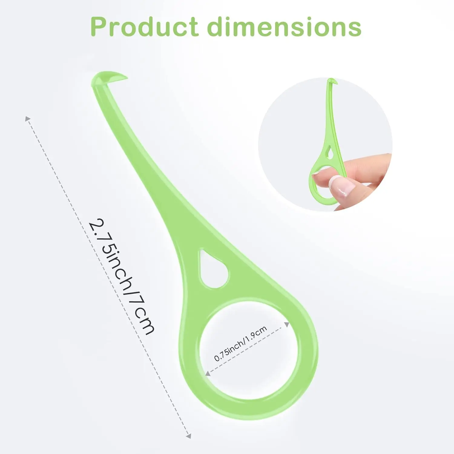 This green ARGOMAX aligner removal tool is designed for easy and hygienic removal of invisible braces, trays, retainers, dentures and aligners.