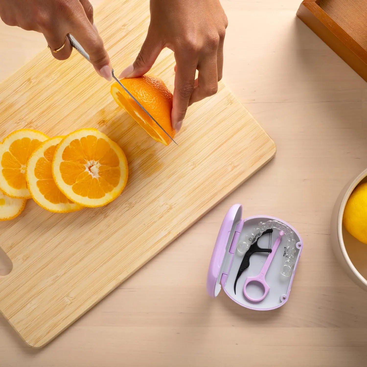 This Pultool easily and hygienically removes clear aligners, removable braces, retainers, and dentures, and is compatible with Invisalign, Byte, and ClearCorrect.