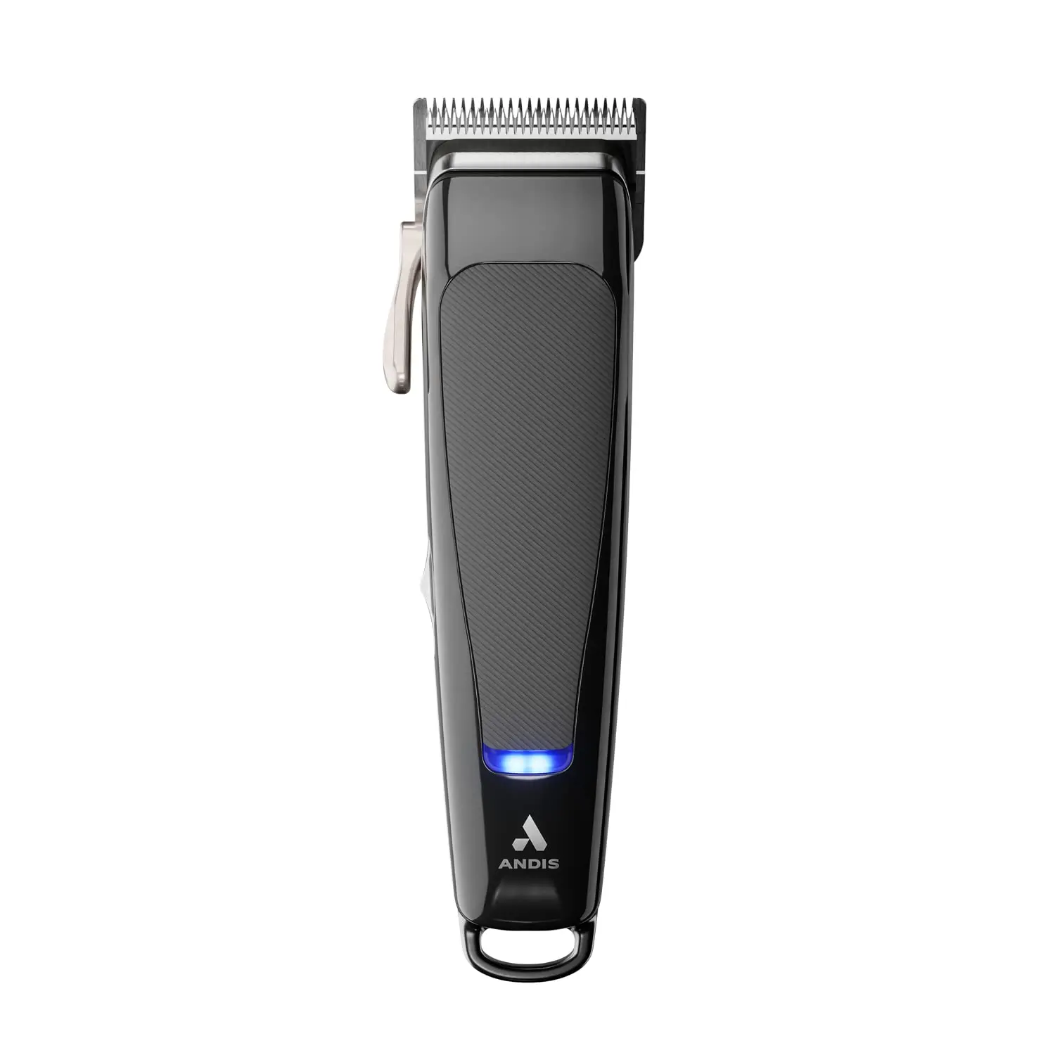 This is a complete Andis reVITE fade clipper replacement blade assembly with stainless steel blades and adjustable lever.