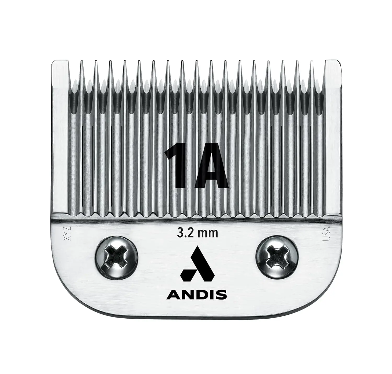 The Andis UltraEdge Size 1-1/2 clipper blade is made with carbonized steel to extend the edge life for precise cuts.