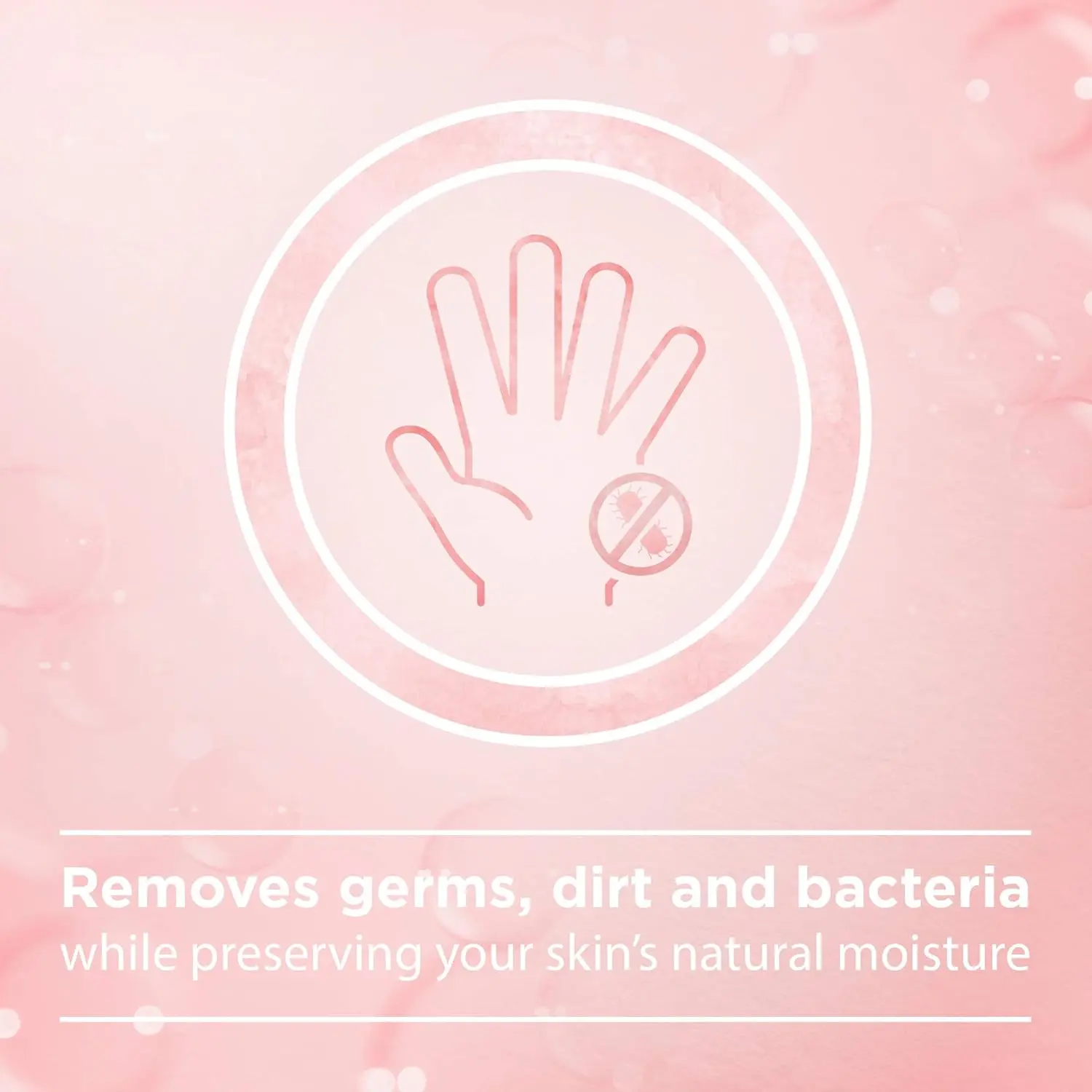 Johnson & Johnson antibacterial body wash with almond blossom scent gently removes germs and bacteria while moisturizing skin.