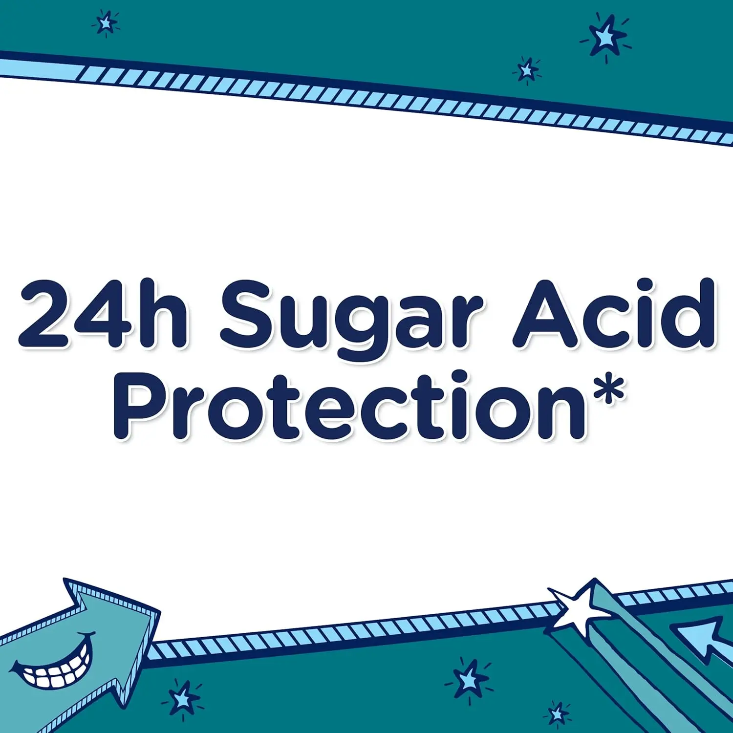 Aquafresh Advance toothpaste for children aged 9 to 12 years provides lasting protection for new permanent teeth and fights against sugar acids.