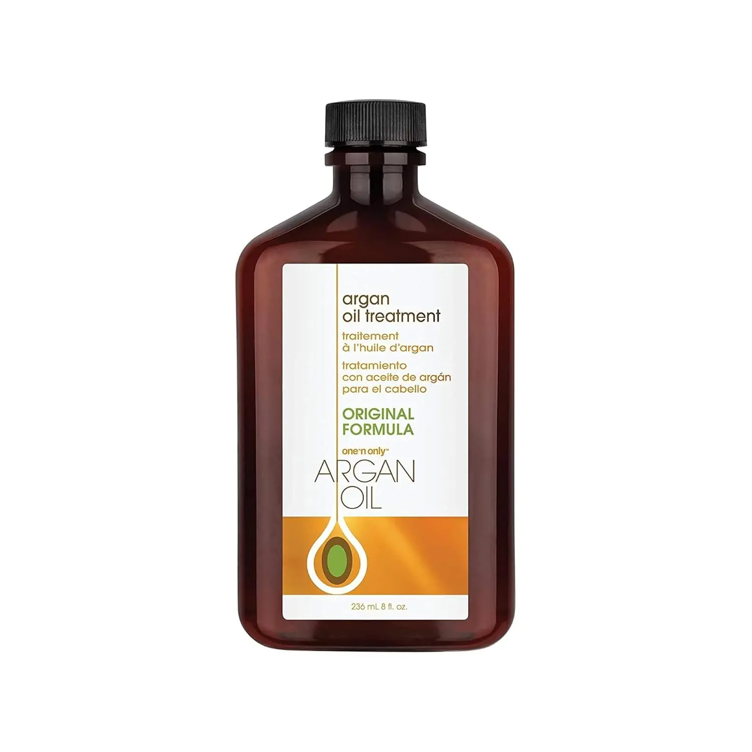 One 'n Only argan oil hair treatment creates brilliant shine, eliminates frizz, and helps smooth and strengthen damaged hair.