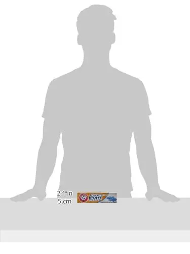 Arm & Hammer Advance White Brilliant Sparkle Gel toothpaste that whitens teeth and controls tartar for fresh breath.