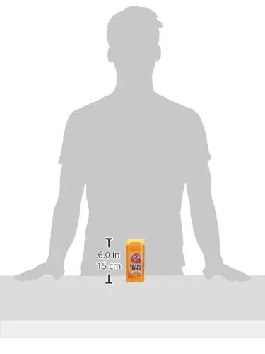 Arm & Hammer Ultra Max unscented antiperspirant deodorant stops odor and reduces underarm perspiration.