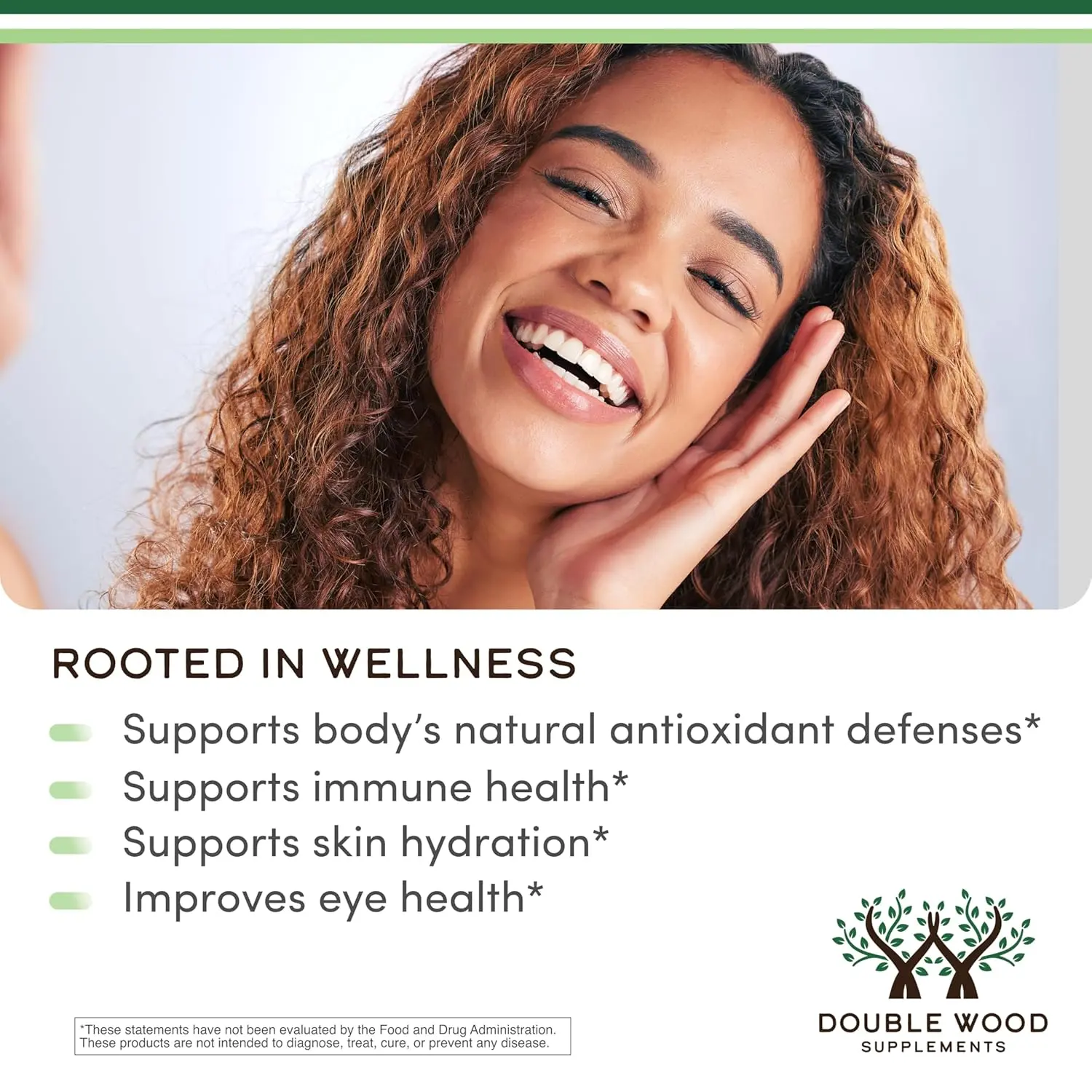 Double Wood Astaxanthin 12mg softgels, made with AstaReal, the world's most studied astaxanthin brand, grown and harvested in the USA, for potent antioxidant support.