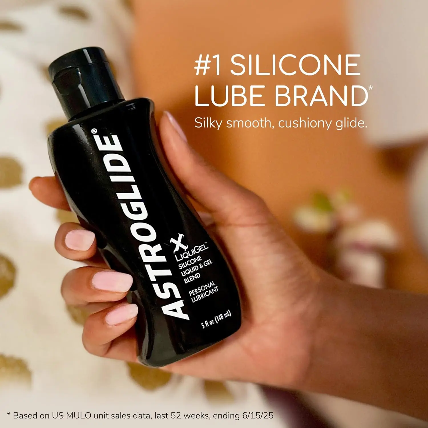 Astroglide X LiquiGel personal lubricant features a revolutionary silicone liquid and gel hybrid formula providing a lightweight, silky-smooth feel for men, women, and couples.