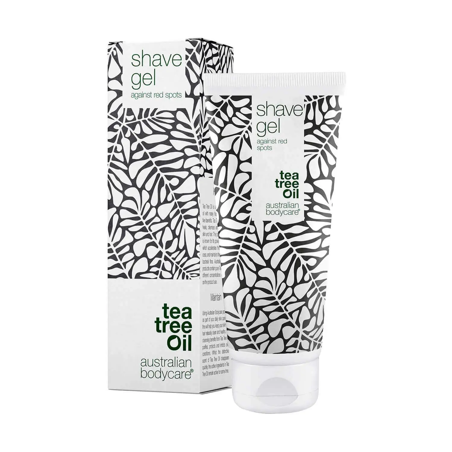 Australian Bodycare shave gel with tea tree oil for sensitive skin to help prevent razor burn and ingrown hairs.