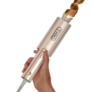 The TYMO CurlPro Plus automatic curling iron creates effortless, long-lasting curls on long hair with its innovative design and dual heating technology.