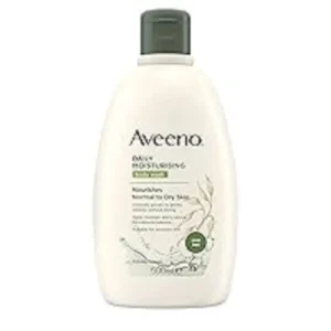 Aveeno Daily Moisturising Body Wash gently cleanses and nourishes dry, sensitive skin with soothing colloidal oatmeal.