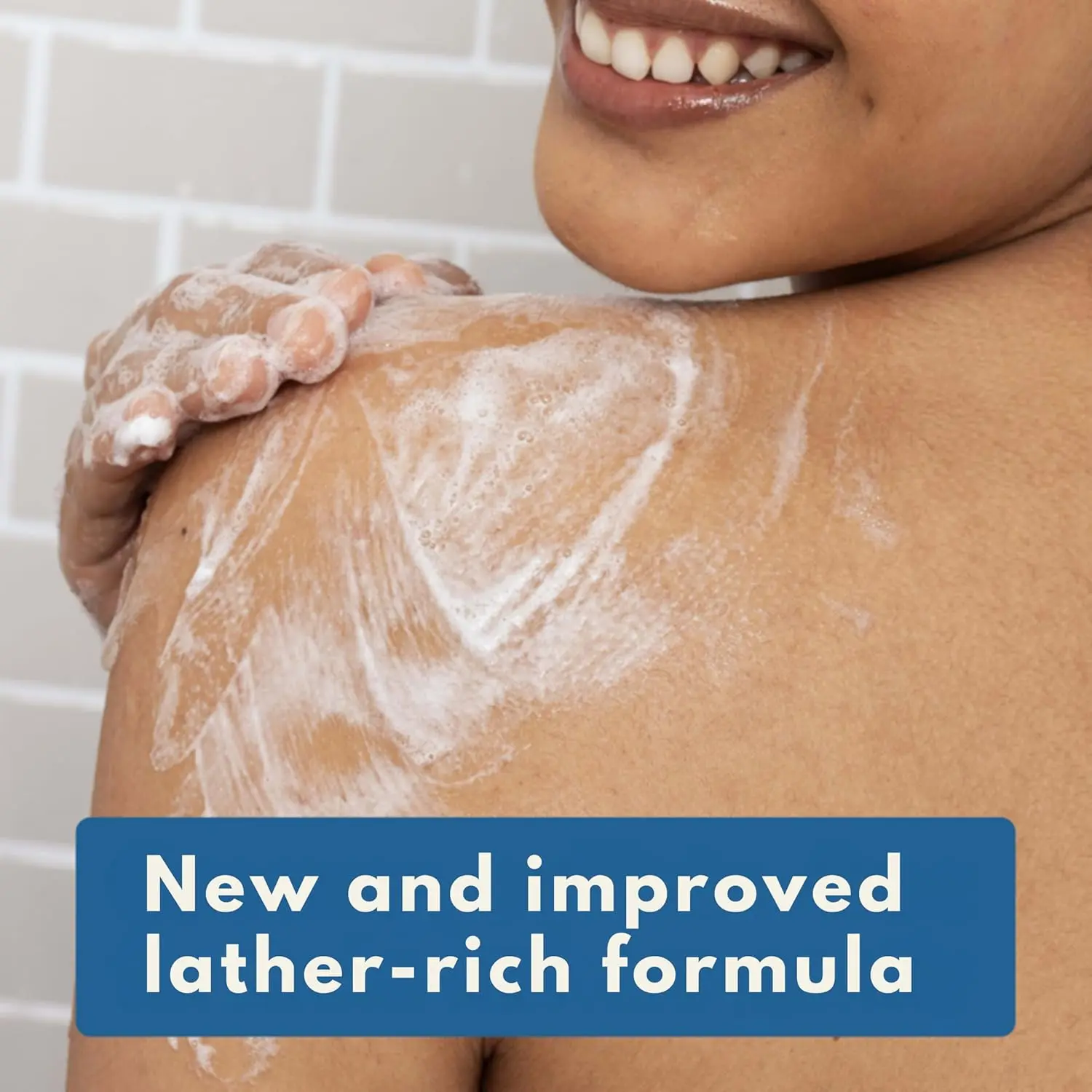 Bottle of Aveeno Skin Relief fragrance-free body wash formulated with soothing oat, designed for dry, itchy, and sensitive skin.