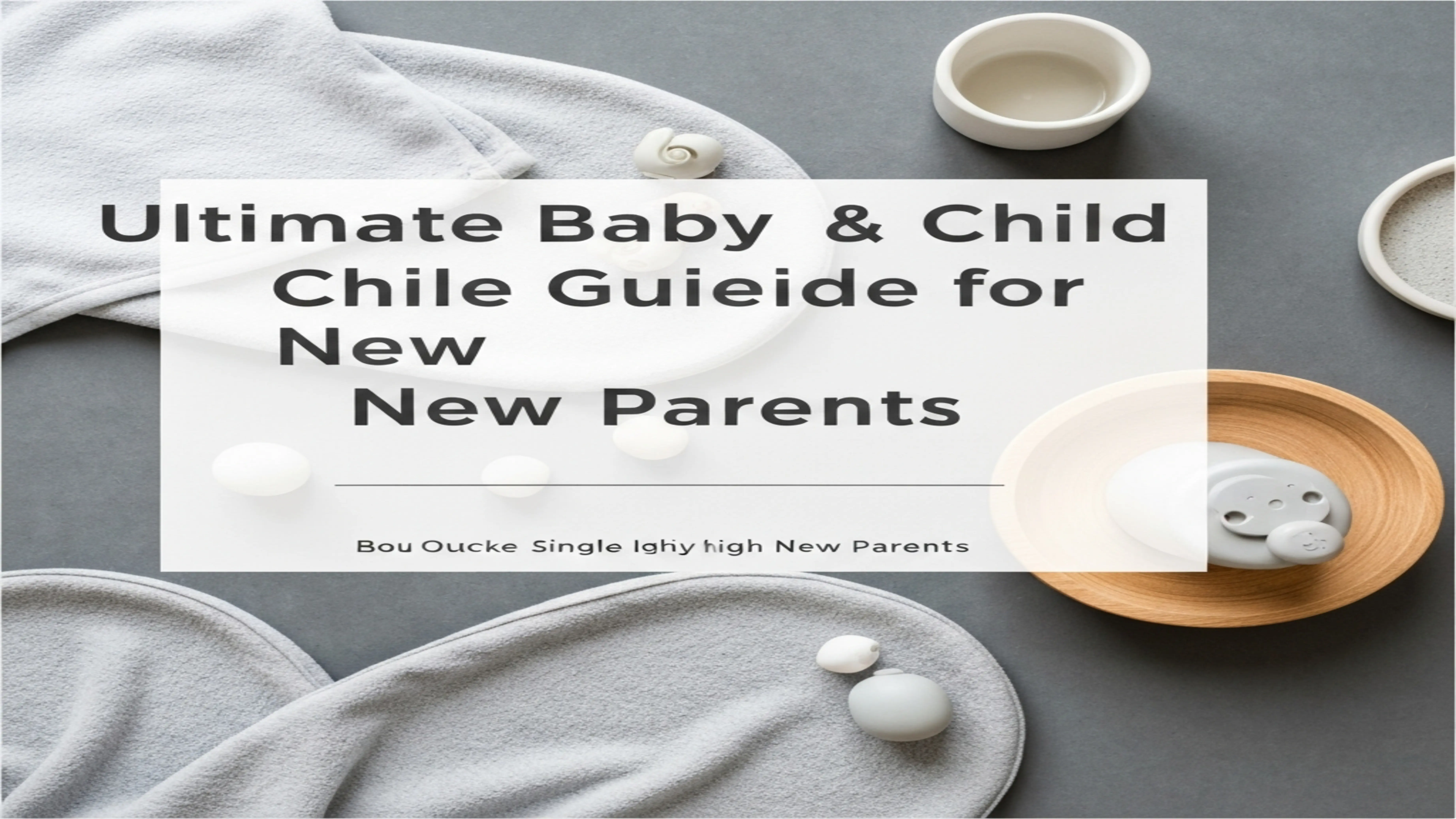 Comprehensive baby and child care guide for new parents