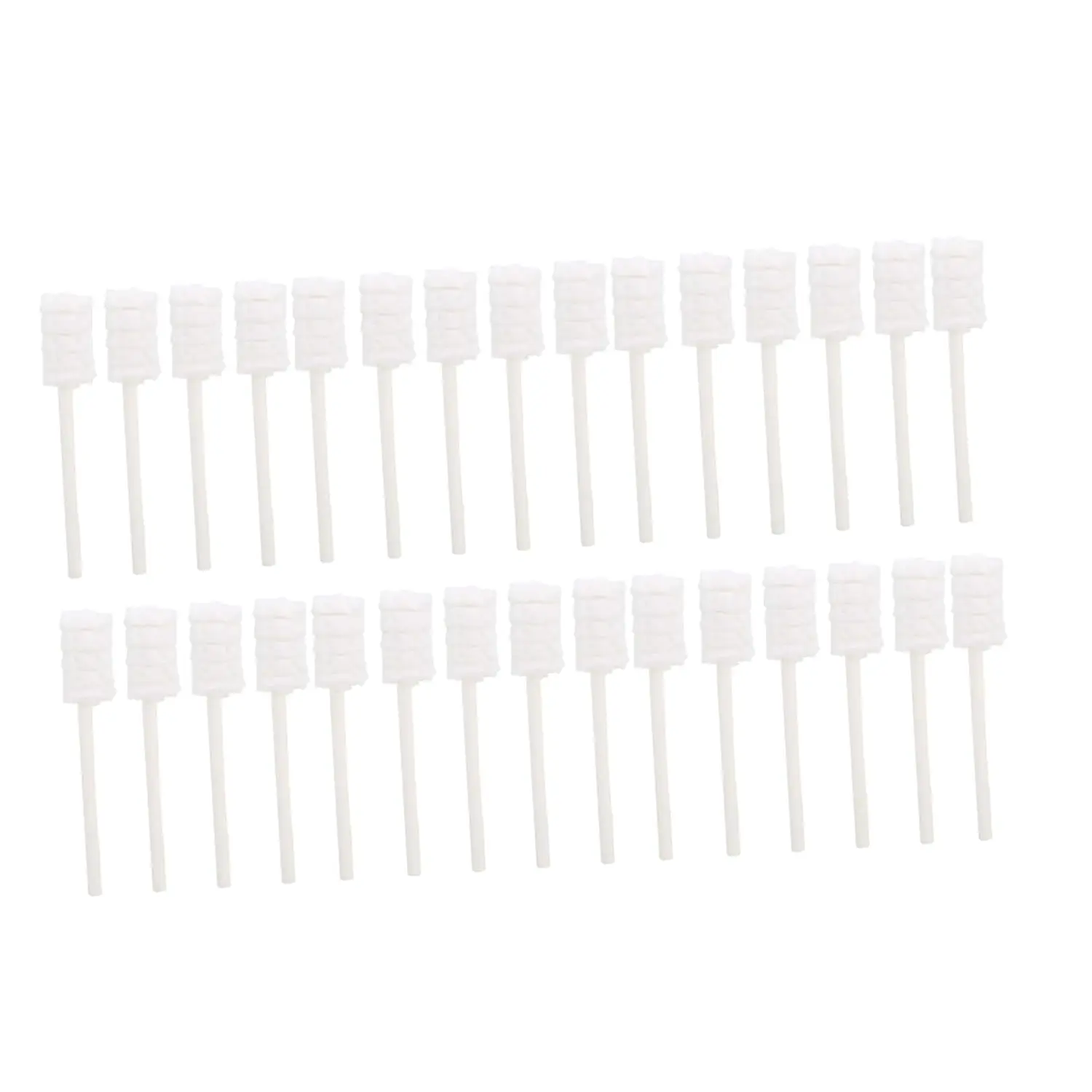 This baby oral cleaner features a pure cotton, wavy brush head designed to gently and effectively clean a baby's delicate mouth, promoting early oral health habits for infants aged 0-3 years with its eco-friendly paper shaft handle.