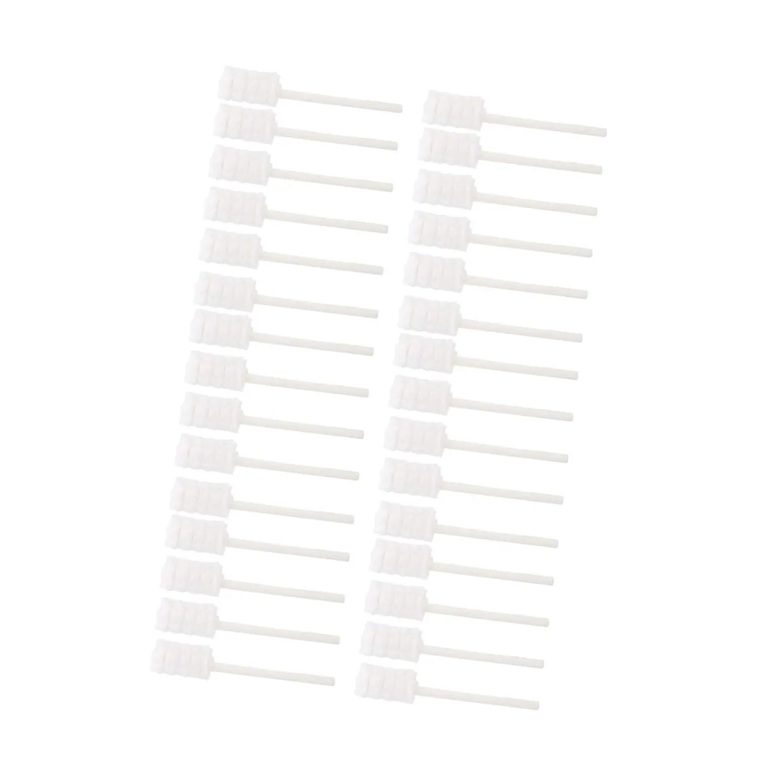 This baby oral cleaner features a pure cotton, wavy brush head designed to gently and effectively clean a baby's delicate mouth, promoting early oral health habits for infants aged 0-3 years with its eco-friendly paper shaft handle.