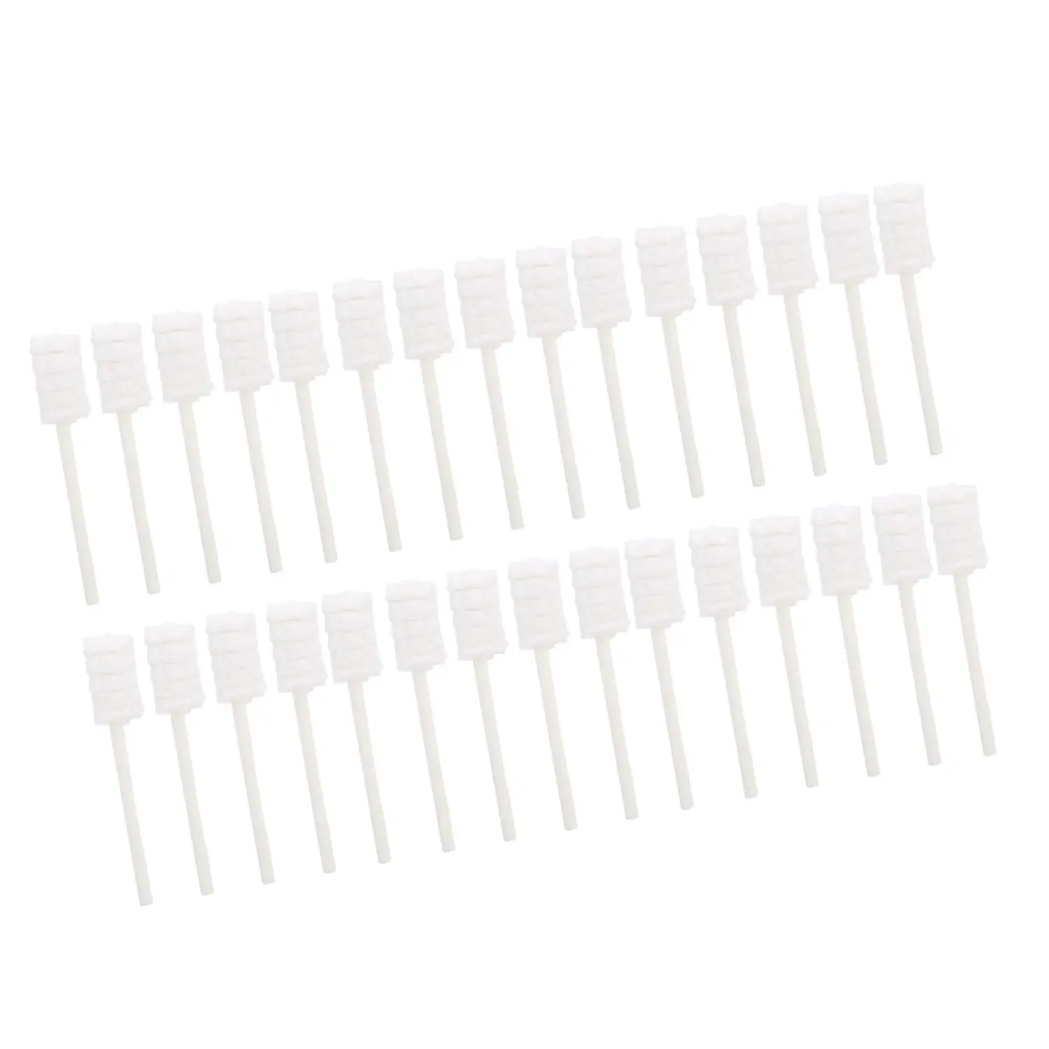 This baby oral cleaner features a pure cotton, wavy brush head designed to gently and effectively clean a baby's delicate mouth, promoting early oral health habits for infants aged 0-3 years with its eco-friendly paper shaft handle.