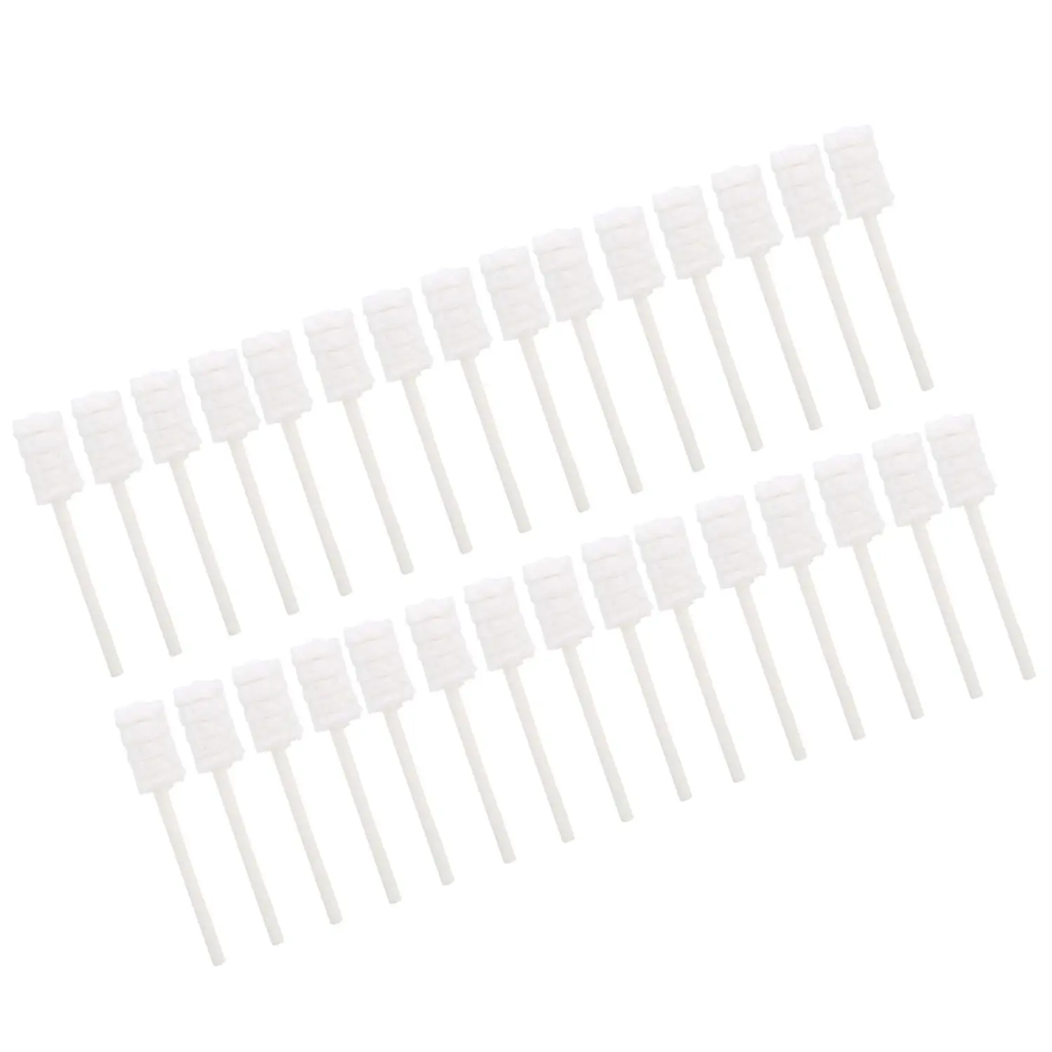 This baby oral cleaner features a pure cotton, wavy brush head designed to gently and effectively clean a baby's delicate mouth, promoting early oral health habits for infants aged 0-3 years with its eco-friendly paper shaft handle.