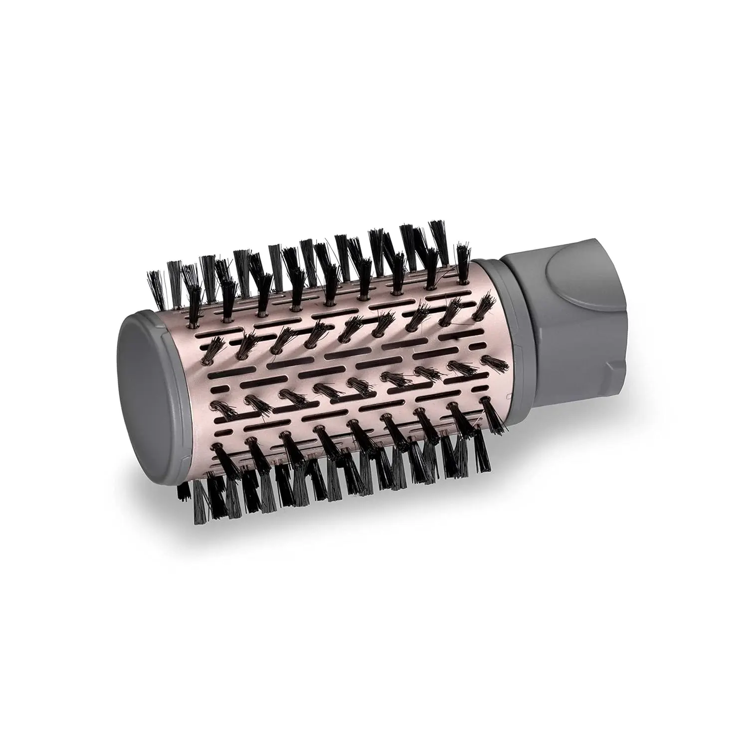 The BaByliss Salon Style 1000 is a 1000W rotating hot air styler with four attachments including a volumising brush, bristle brush, straightening attachment and drying nozzle for fast drying and styling with frizz control.