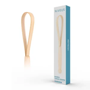 This natural bamboo tongue scraper is gentle and helps prevent gagging, making it perfect for adults and kids with sensitive mouths.