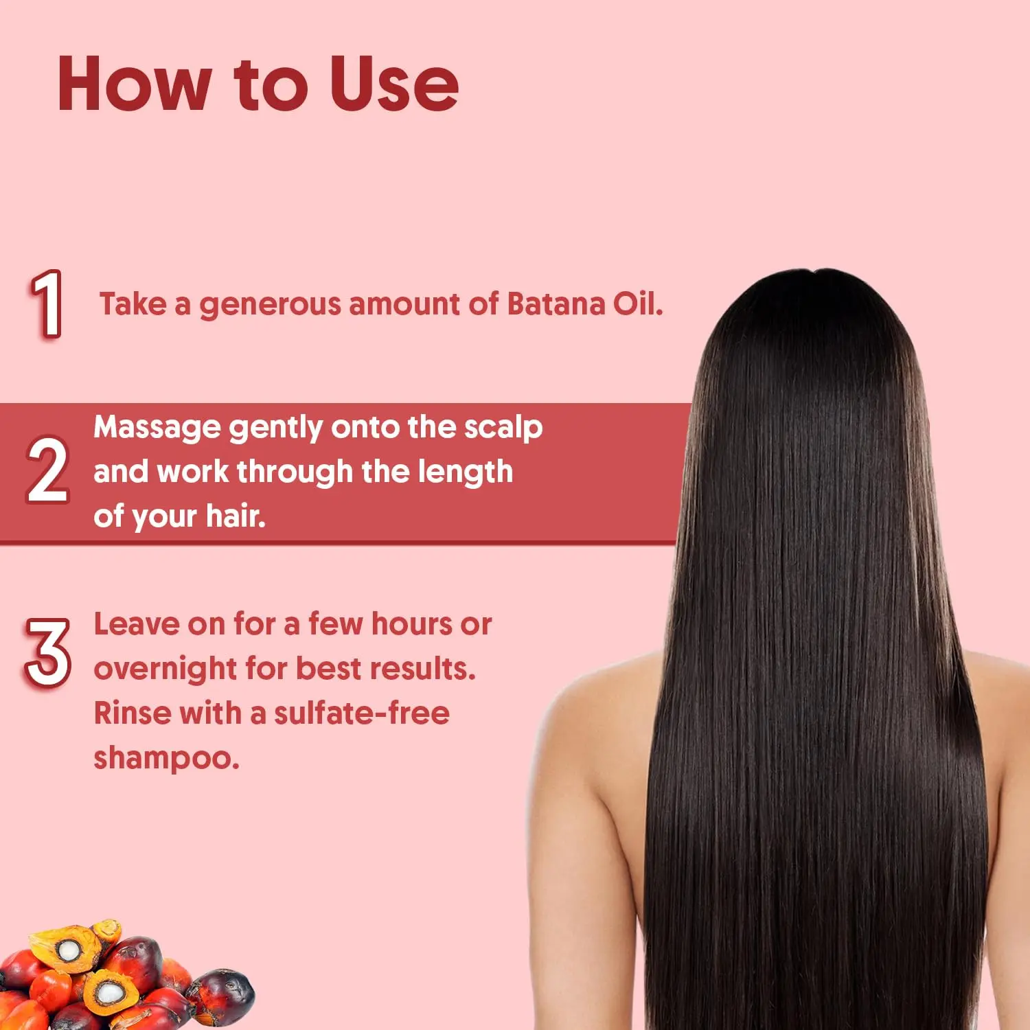 Aravi Organic Batana Hair Oil promotes hair growth, strengthens hair, and repairs damage with 100% pure, natural ingredients derived from the American oil palm nut.