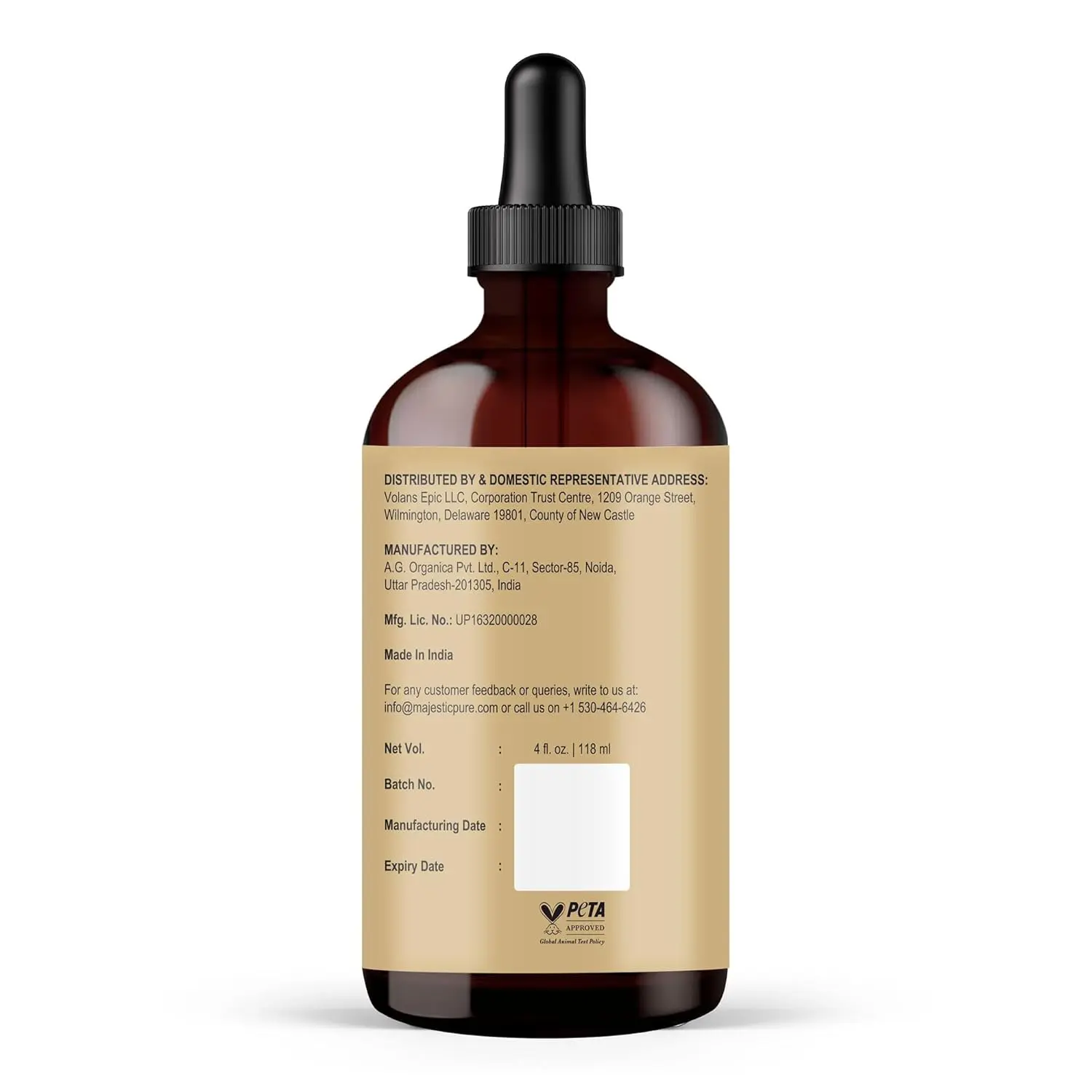 Majestic Pure Batana Oil nourishes the scalp, promotes hair growth, strengthens strands, and adds volume for all hair types.