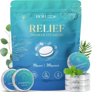 Pink floral gift box containing bath bombs and other spa essentials, perfect for a relaxing aromatherapy experience.