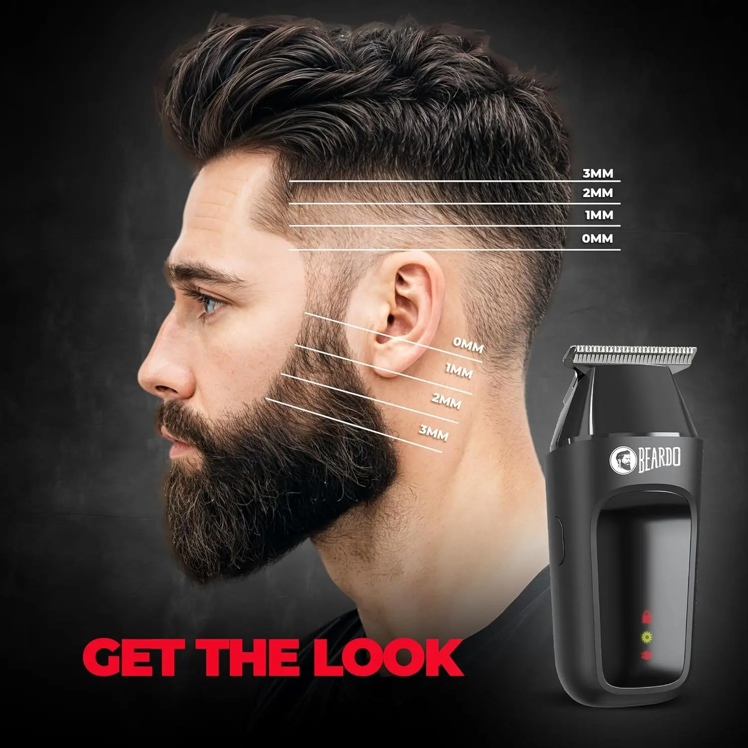 The Beardo Apex Go Trimmer is a compact and powerful grooming tool for men, featuring self-sharpening blades, multiple comb attachments, and a digital display, perfect for travel.
